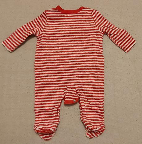 Vianočný overal teplejší sobík 62, pepco,62