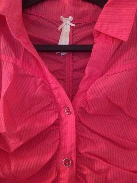 Ružová košeľa viceversa, s