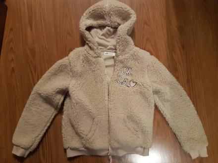Chlpata mikina, h&m,146