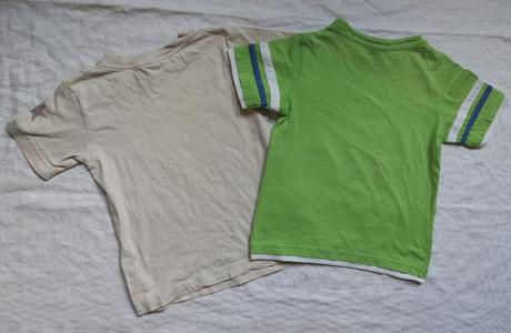 5 x chlapcenske letne tricka, h&m,110