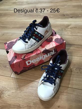Dámske tenisky desigual č.37, desigual,37