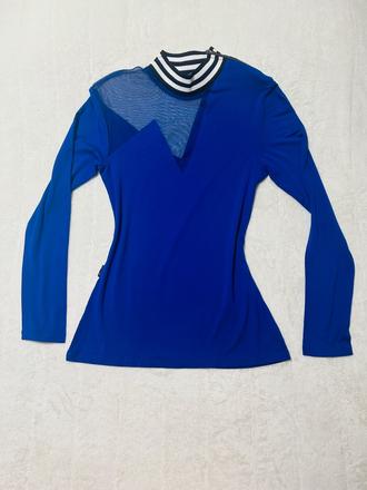 Tričko s tylom kráľovská modrá zn. magenta, m