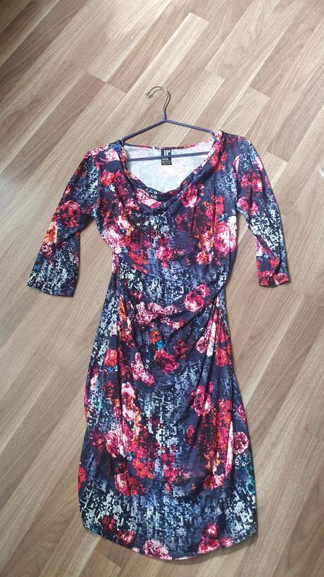 Šaty s kvetmi donna rosi, m