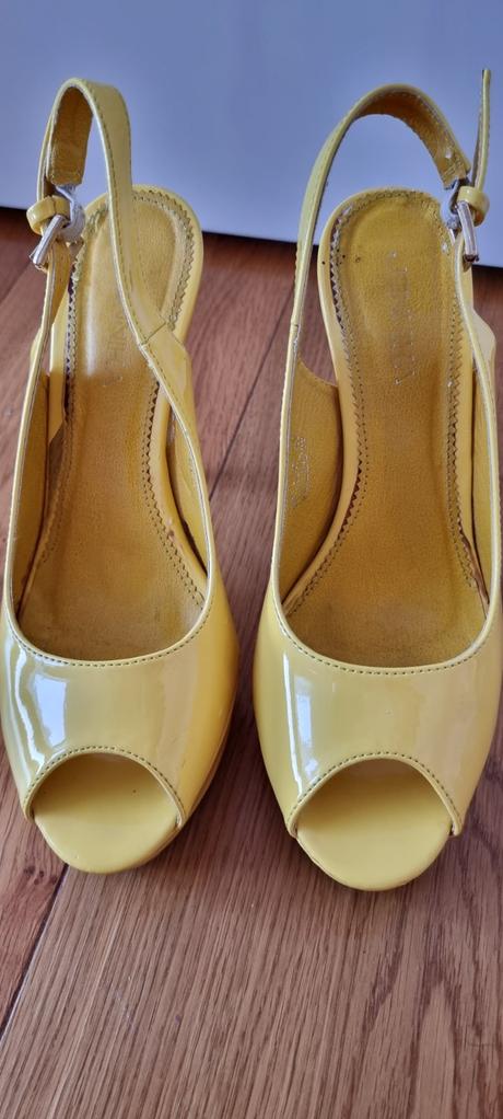 Topánky s otvorenou pätou, špičkou, 39