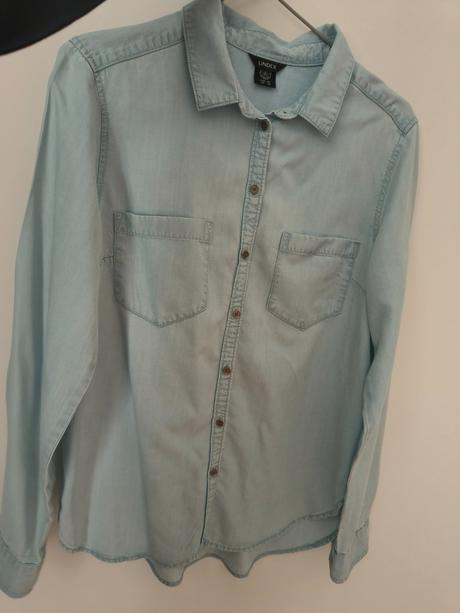 Džínsová košeľa, lindex,s