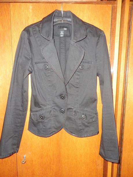 Elegantné čierne sačko, h&m,34