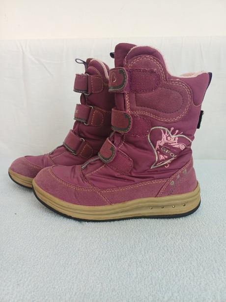 Zimné dievčenské topánky značky geox veľ. 31, geox,31