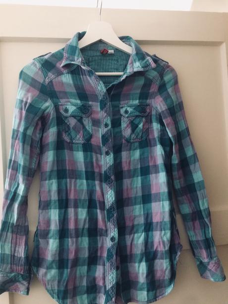 Kockovana kosela, h&m,34