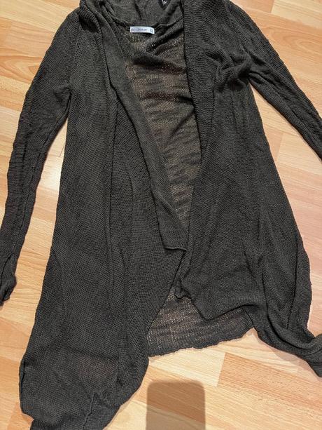 Tmavozelený sveter zara, zara,m