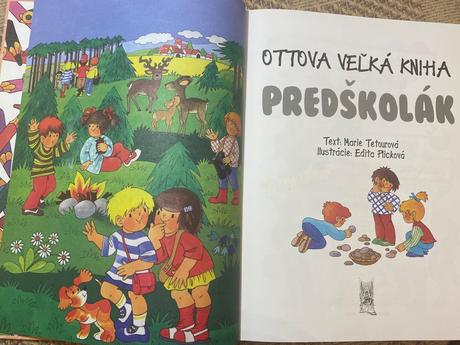 Ottova veľká kniha predškolák pre deti 4 a 6 rokov,