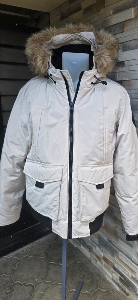 Kremova zimna bunda, new yorker,m
