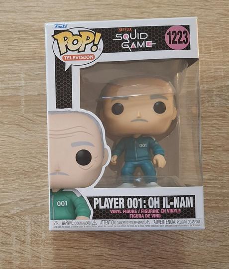 Nové figúrky funko pop squid game, plyšový guard, 