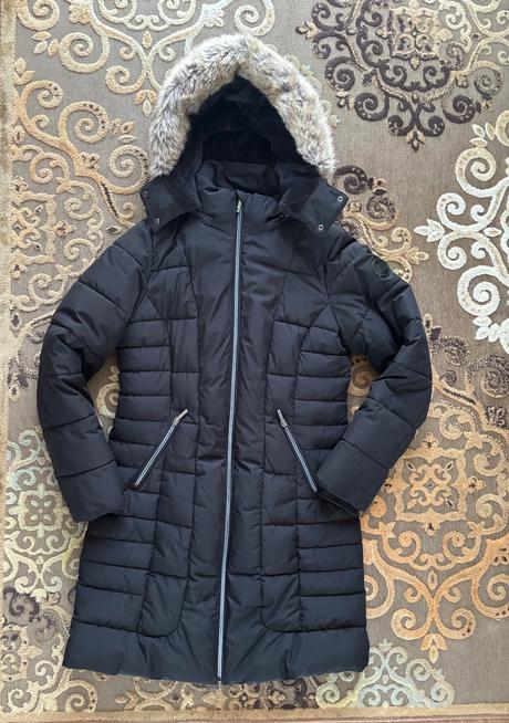 Damska zimna bunda, s