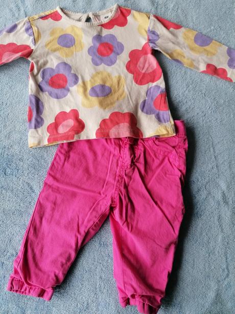 Jesenný komplet, h&m,74