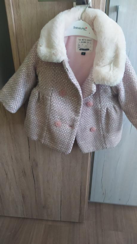 Kabátik- flausovy, 74