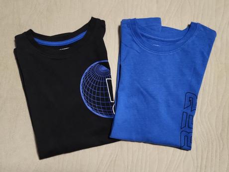 2ks tričká krátky rukáv velk. 134/140, 134