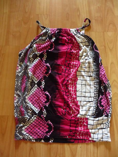 Letný top / tričko na ramienka - veľ. m, m