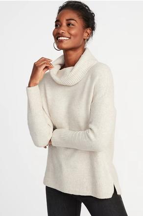 Target dlhší smotanový pulover, rolák vel.m, m