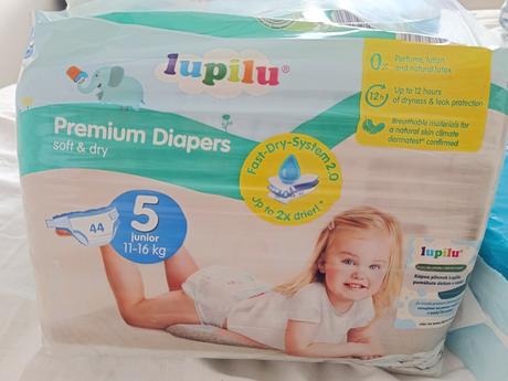Plienky lupilu 5, lupilu,11 kg - 25 kg