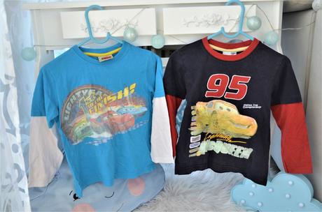 2x tričko mcqueen-104/110, 104