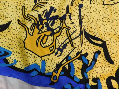 Art collection kvalitná luxusna hodvabna šatka, xl