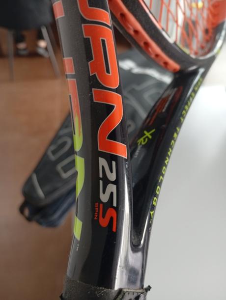 Detská tenisová raketa wilson burn v 25 s puzdrom, wilson