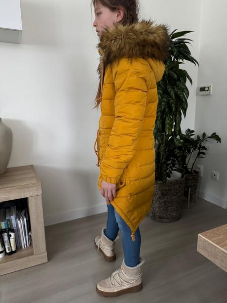 Dlhá zimná bunda, new yorker,xs