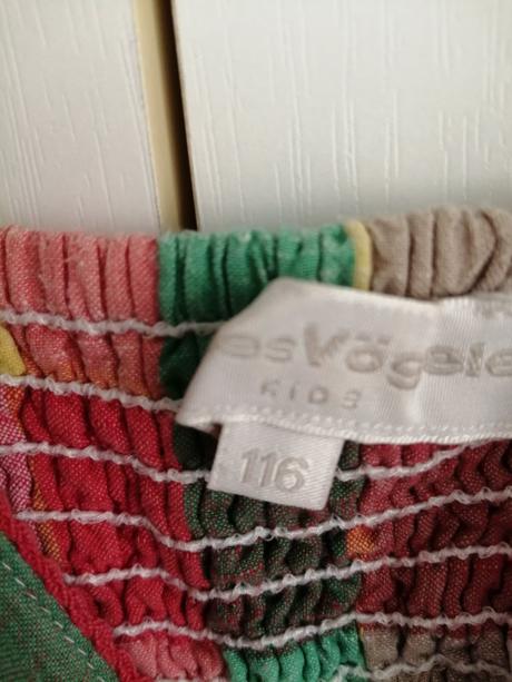 Saticky kockove zelenocervene vel. 116, 116