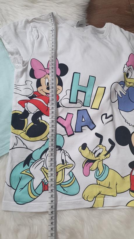 2x tricko mickey mouse, 128