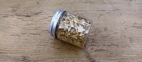 Dekoračné zlato -5 gramov -zlaté,