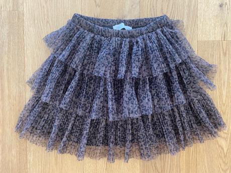 Sukna s leopardim vzorom, zara,140