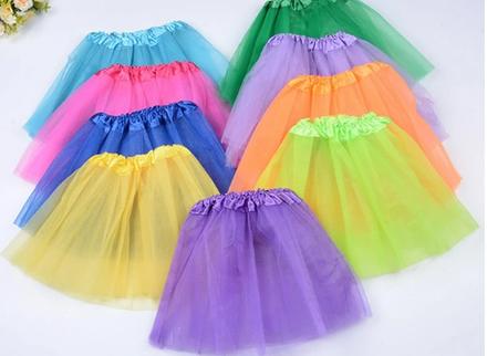Tutu sukňa detská dámska nová rôzne farby, <50 - xs
