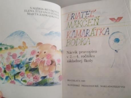 Priateľ mäkčeň, kamarátka bodka, 