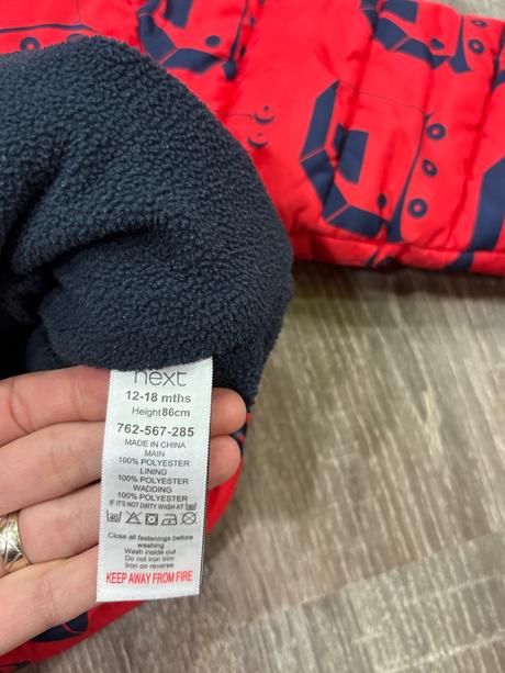 Next zimna vetrovka s autickami č.86, next,86