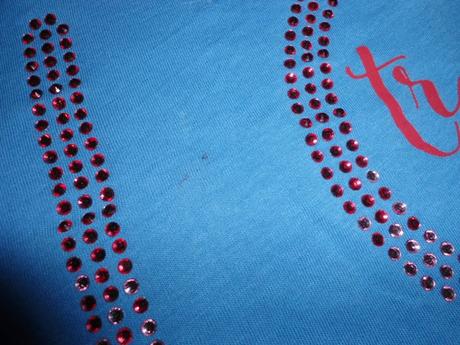 Modre dievcenske tricko, 140