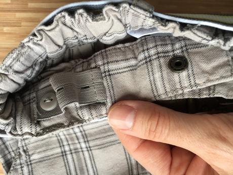 Karovane letne gatuse - kratasy, h&m,74