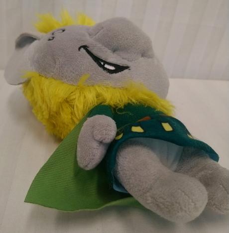 Plyšový troll grandpa z frozen, 22 cm,