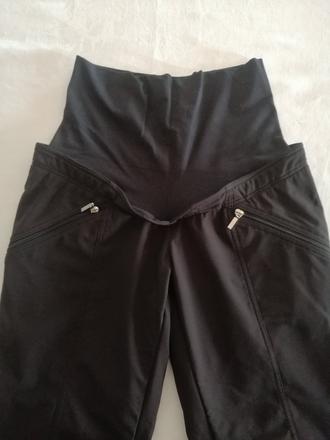 Tehotenské teplé softshell nohavice, 40
