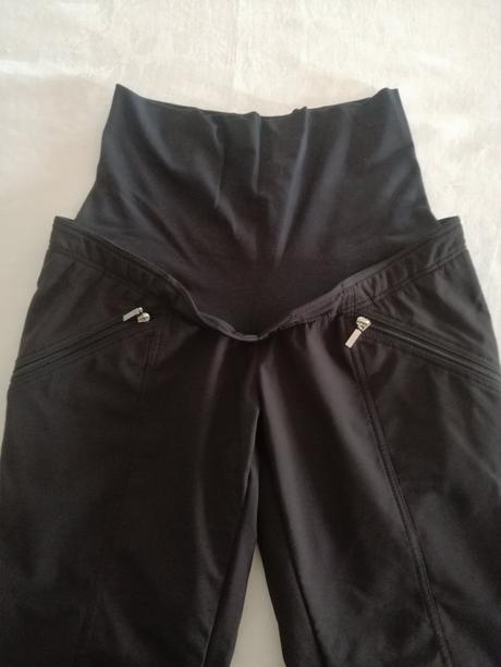 Tehotenské teplé softshell nohavice, 40