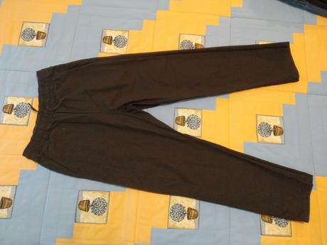 Ľanové nohavice, h&m,158