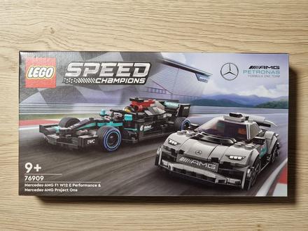 Lego speed champions 76909 mercedes-amg f1 w12 e p, 