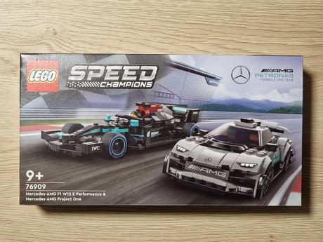 Lego speed champions 76909 mercedes-amg f1 w12 e p, 