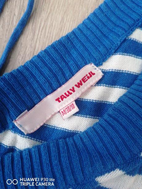 Pásikavé tričko 38, tally weijl,m