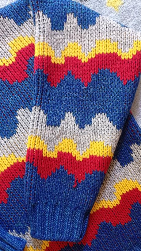 Retro vintage detsky sveter, st michael,104