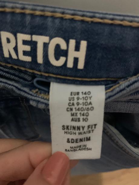 Skinny rifle, h&m,140