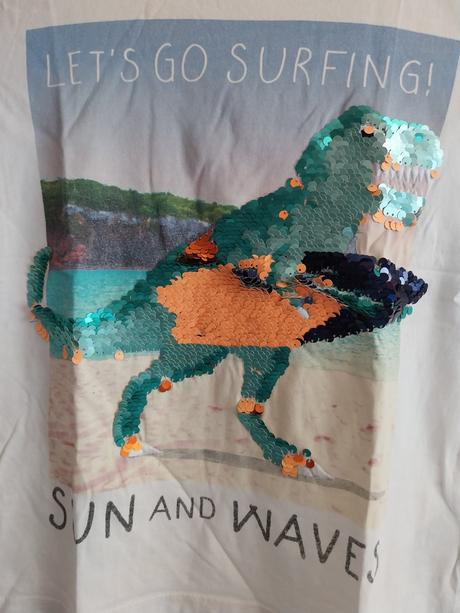 Tricko dino, h&m,122