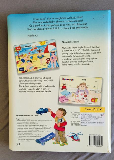 Ottova prvá encyklopédia -angličtina-super stav,