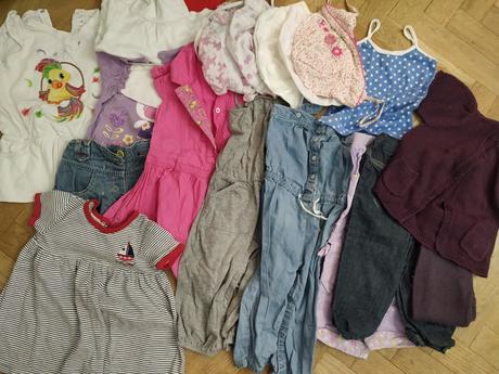 Saty pre dievcatko 12-18m, 86cm, 86–98