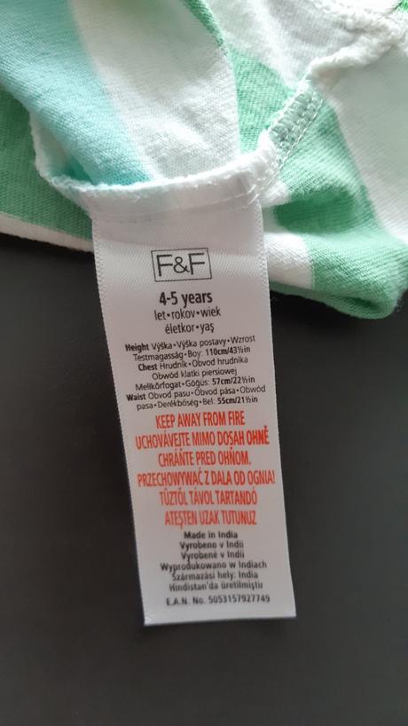 Letné šaty f&f  110, f&f,110