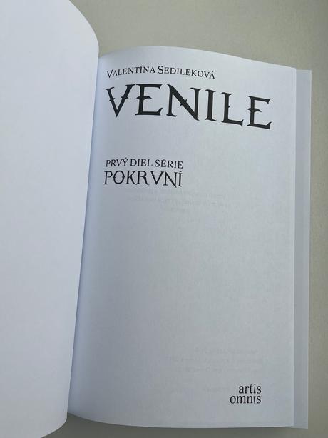 Venile - valentína sedileková, 